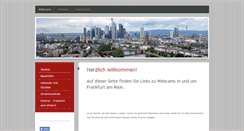 Desktop Screenshot of frankfurt-webcams.de